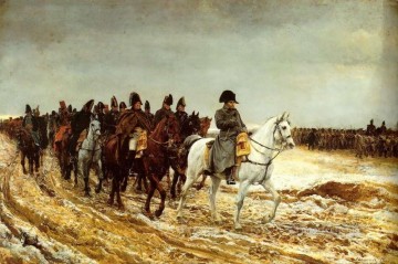  militar Pintura al %C3%B3leo - La campaña francesa de 1861 militar Jean Louis Ernest Meissonier